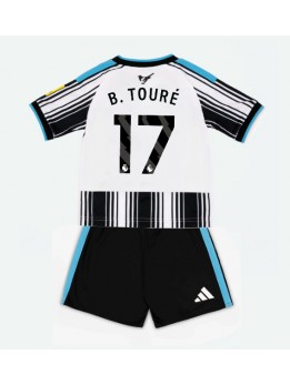 Newcastle United Bazoumana Toure #17 Replika Hemmakläder Barn 2026-27 Kortärmad (+ byxor)